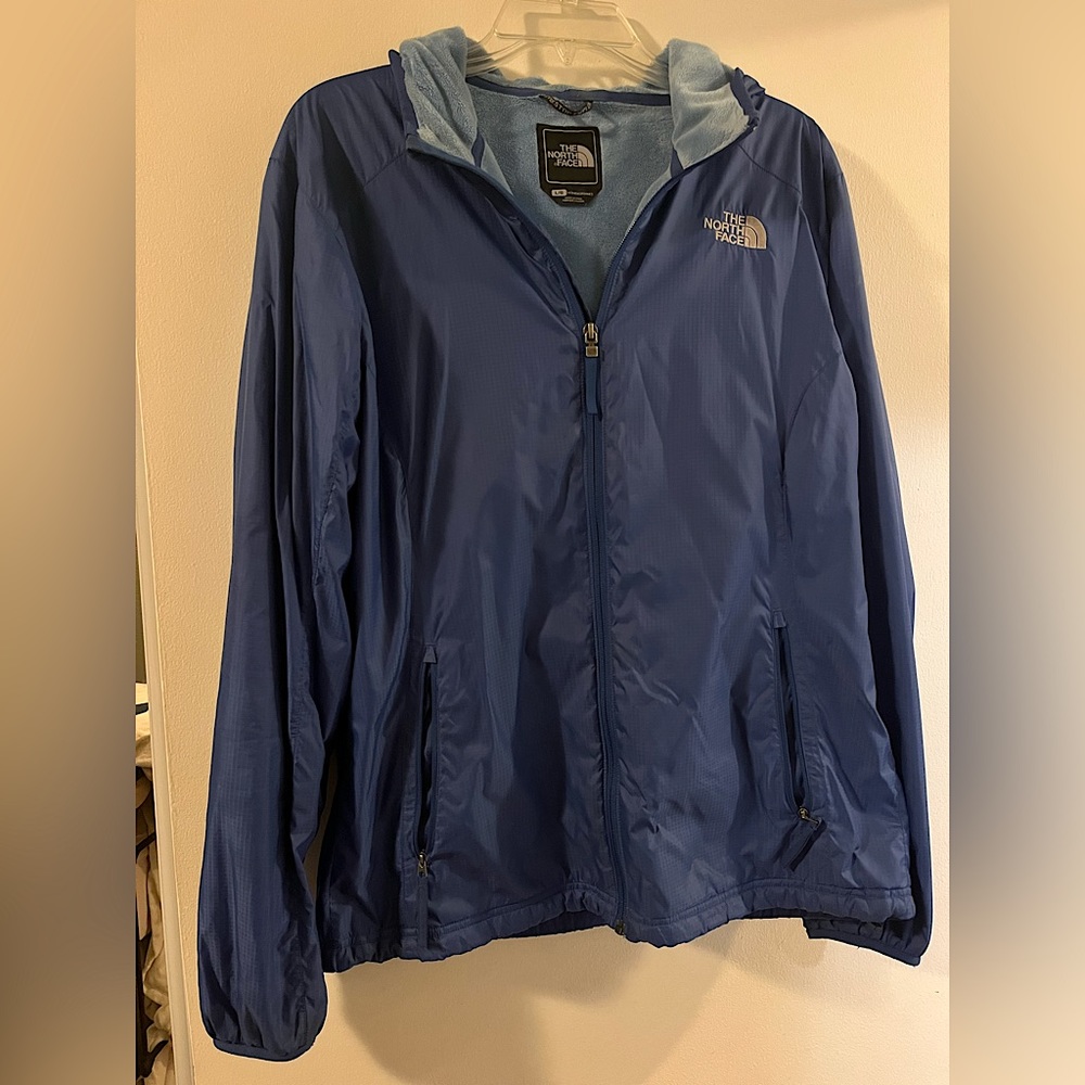 The North Face windbreaker, fully lined